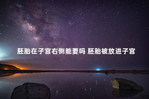 胚胎在子宫右侧能要吗 胚胎被放进子宫能适应吗